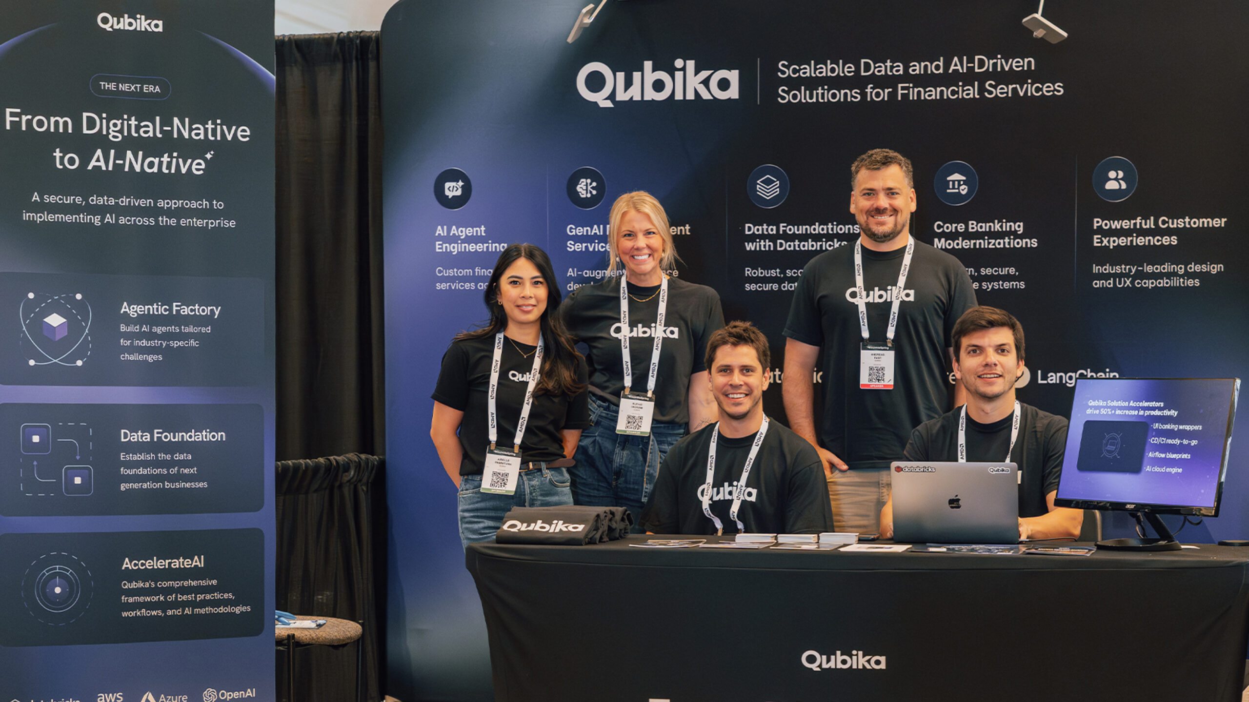 Qubika showcasing its AI, data, finance and fintech expertise at FinovateSpring 2025